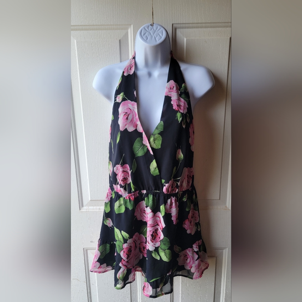 Forever 21 Floral Romper